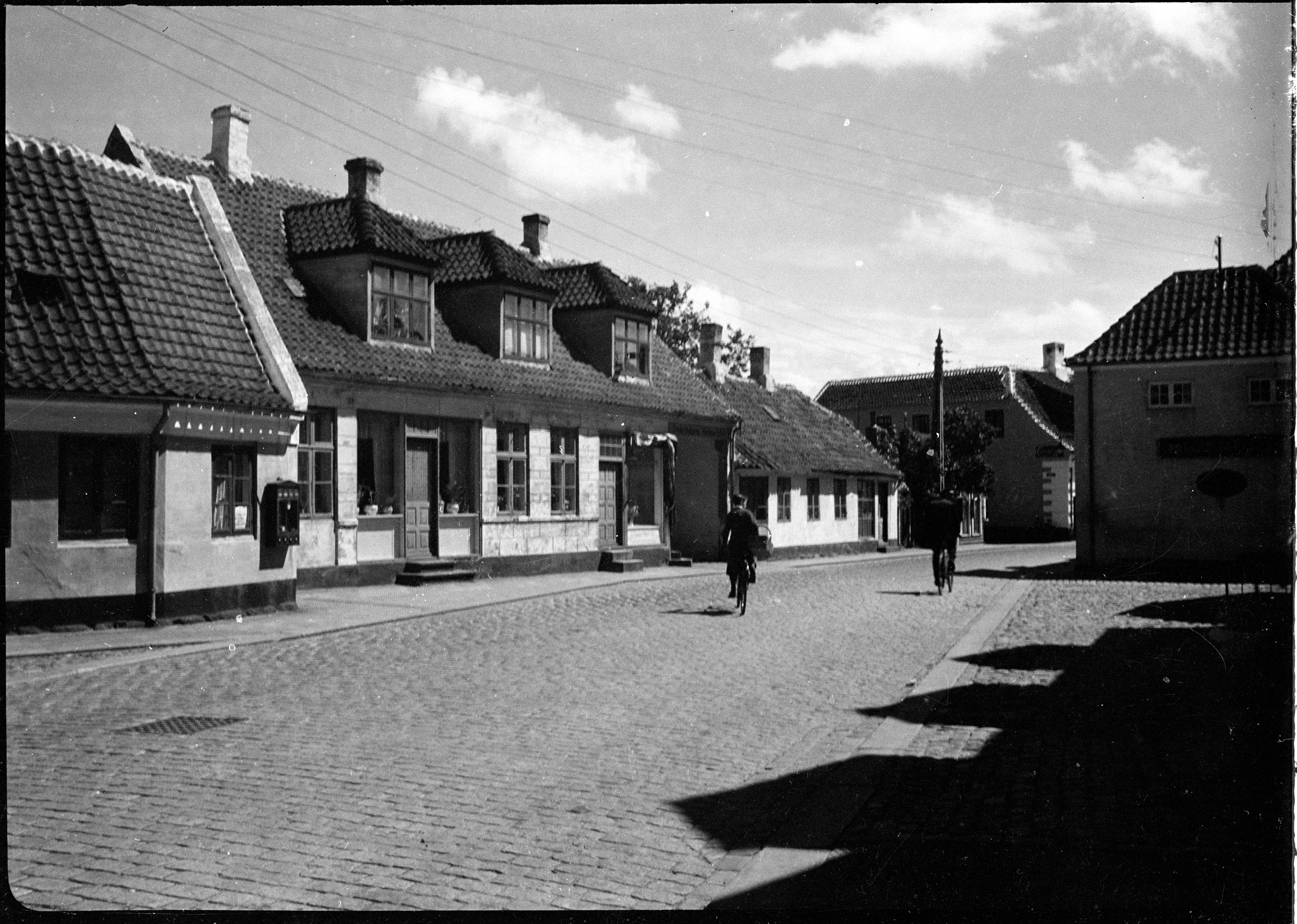 Gammeltorv og Storegade Med Karups gård, Propskærergården. Stjernen med palads Og Frederiksgården i 1930’erne